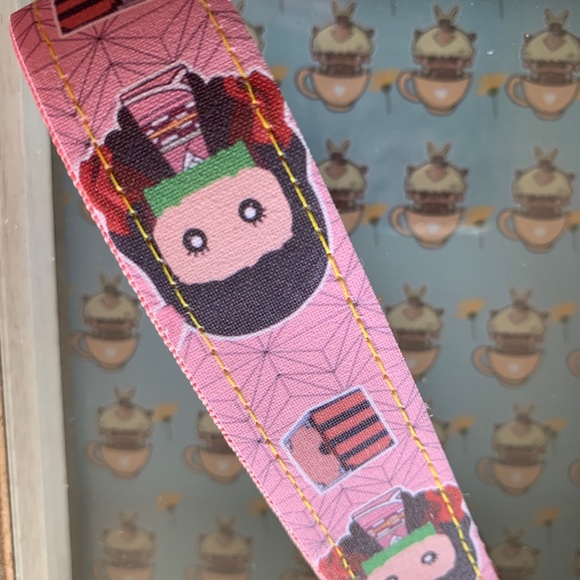 Nezuko wristlet, anime key fob - Picture 5 of 8